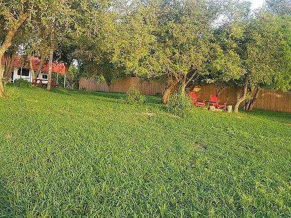 View of privacy fence