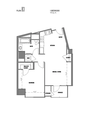 Floor plan B3