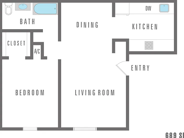 Ridge at Southcross
One bedroom, one bathroom
689 square feet Ridge at Southcross
One bedroom, one bathroom
689 square feet
