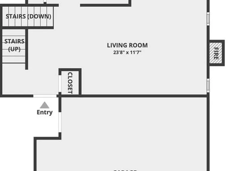 Main Level Floor Plan