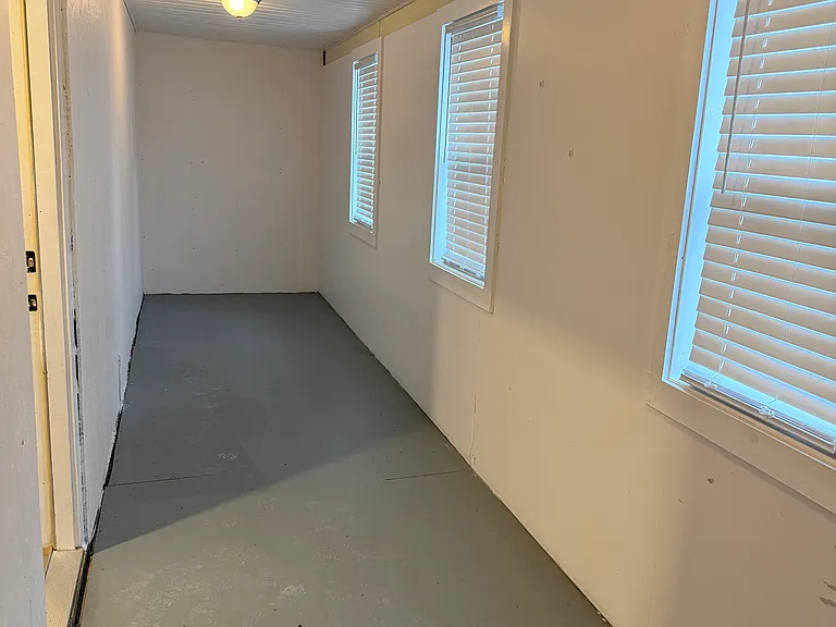 Downstairs apt storage room