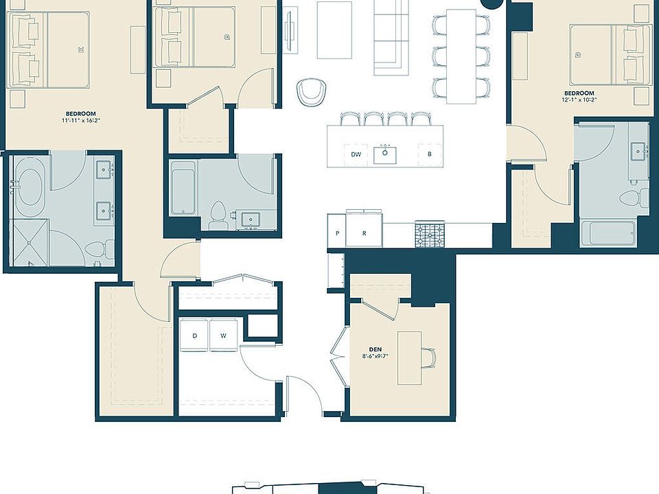 2nd image of 120 N 12th St #2406