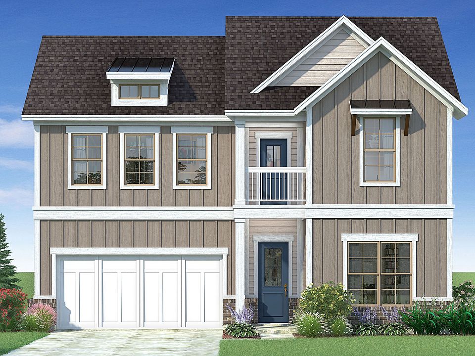 The Martinique - Farmhouse Elevation