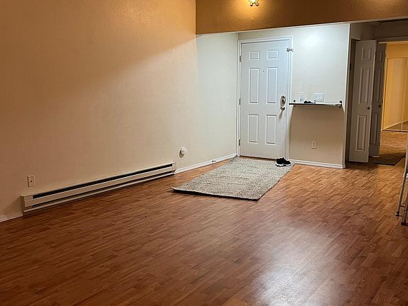 Living room looking back to the front door