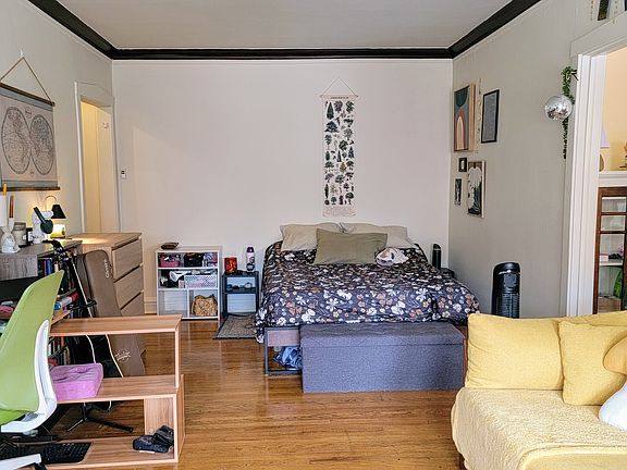 Living Room and bed