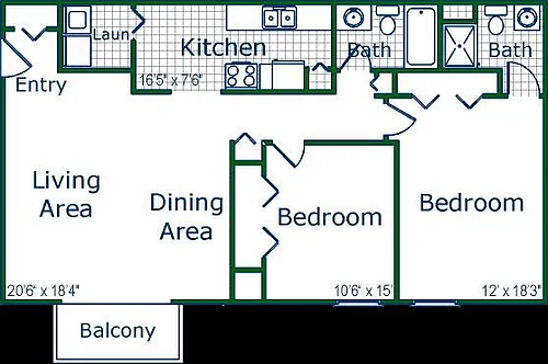 Floor plan Timberland