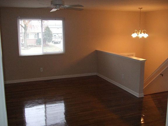 Refinished hardwood floors throughout the first floor.