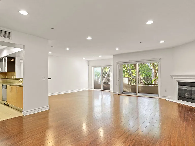 Open-Concept Living and Dining Room Areas