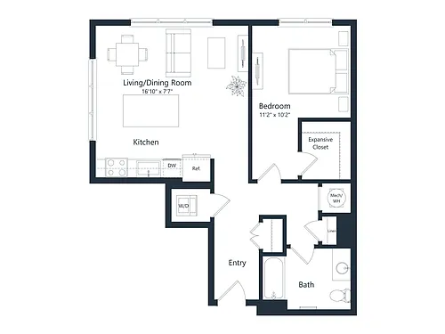 Floor plan A8