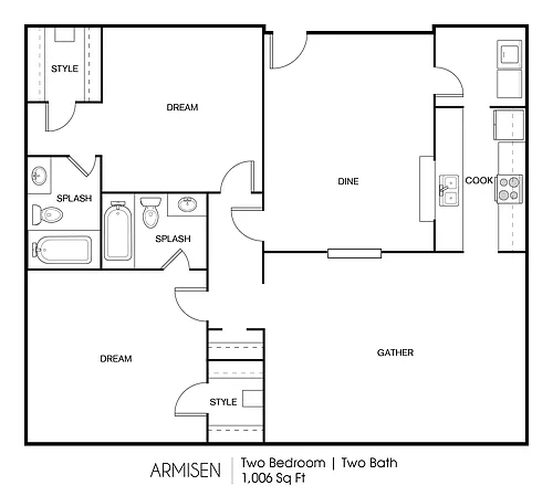 Floor plan Armisen