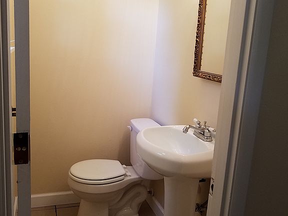 1/2 bathroom..full bath almost completed. Do not have a pic