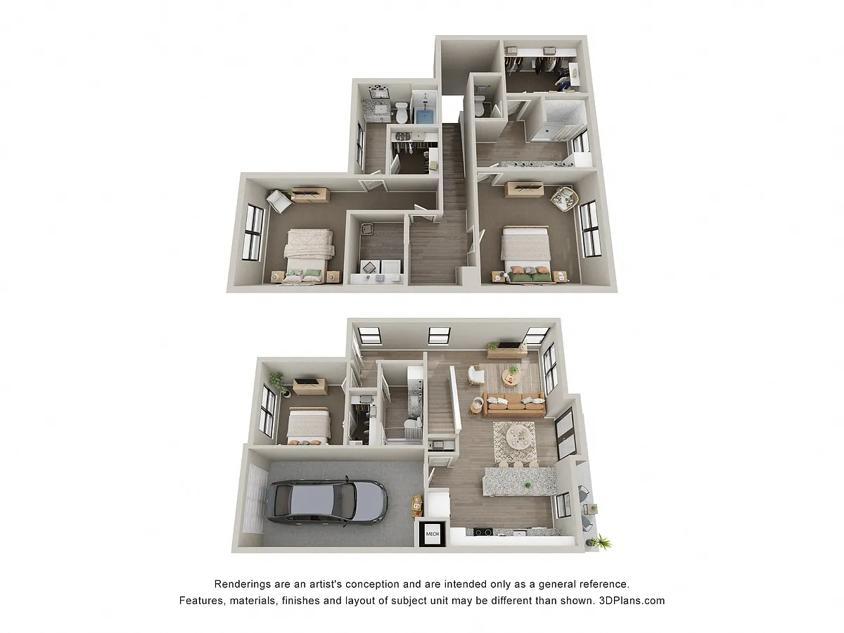 Floor plan TH1