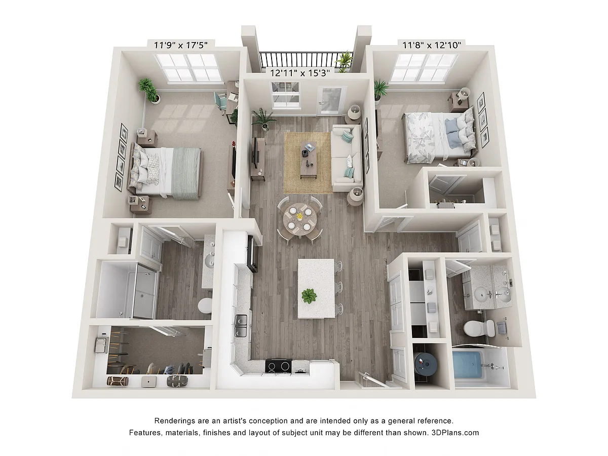 Floor plan B1