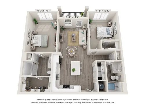 Floor plan B1