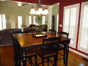 Beautiful Hardwoods in Dining Room