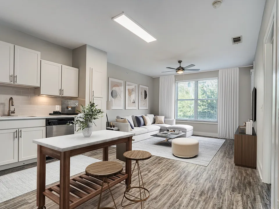 Updated Kitchen and Living