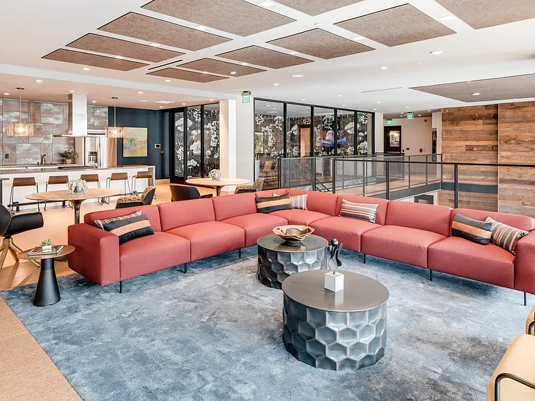 And if a dynamic apartment living scene is your style, you'll love the game room with a demonstration kitchen, and expansive rooftop decks.