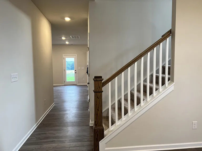 Alley view from the front entrance