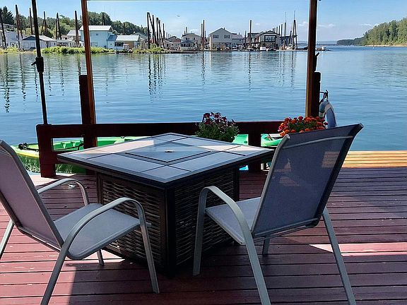 Beautiful view of McGuire Island