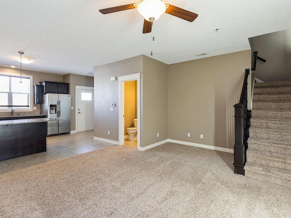 Living room and kitchen
