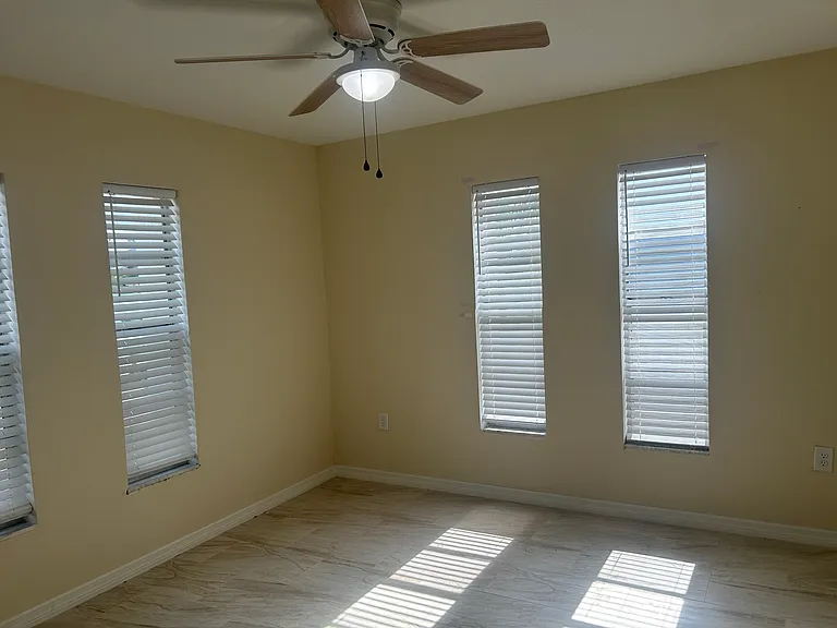 Bedroom 3 with full bathroom with large shower