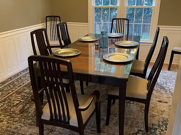 Formal dining room. Seats 8