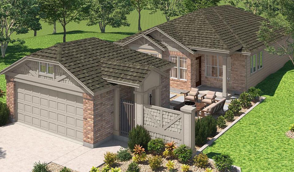 Elevation A with Garage B
