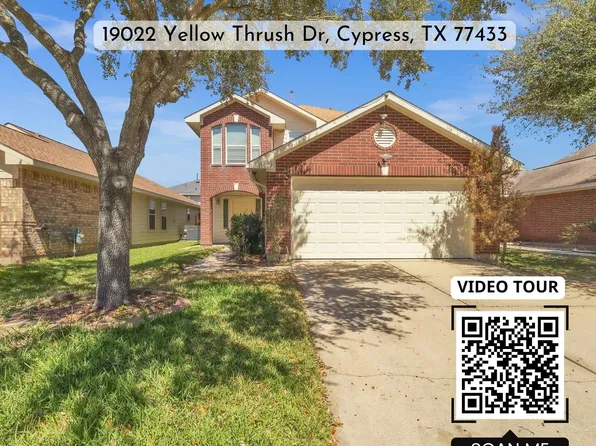 19022 Yellow Thrush Dr, Cypress, TX 77433