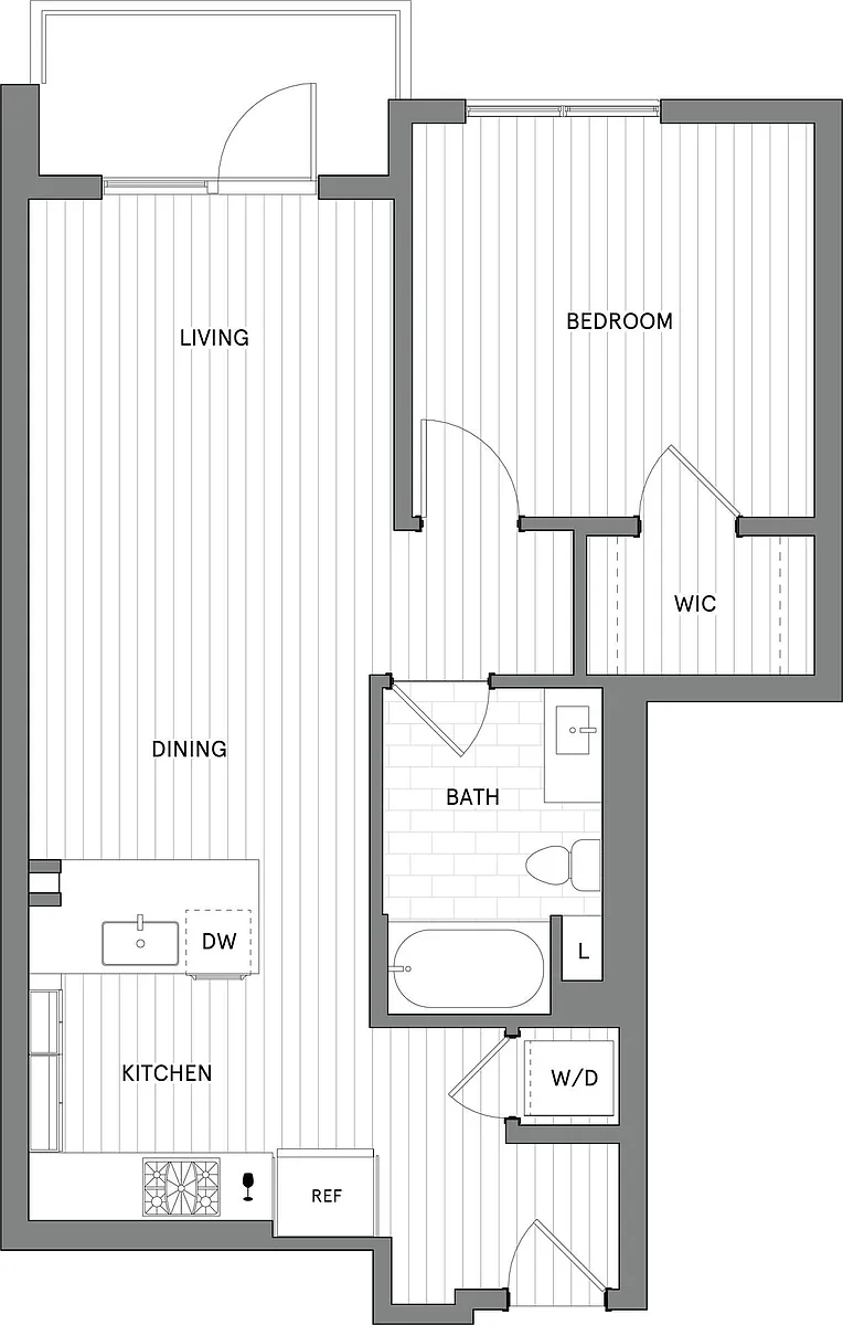 Floor plan 1B.B2