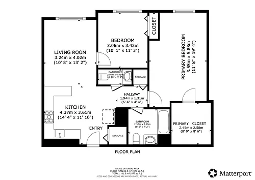 Floor plan The Haven
