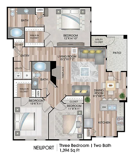 Floor plan Newport