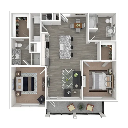 Floor plan Tranquil