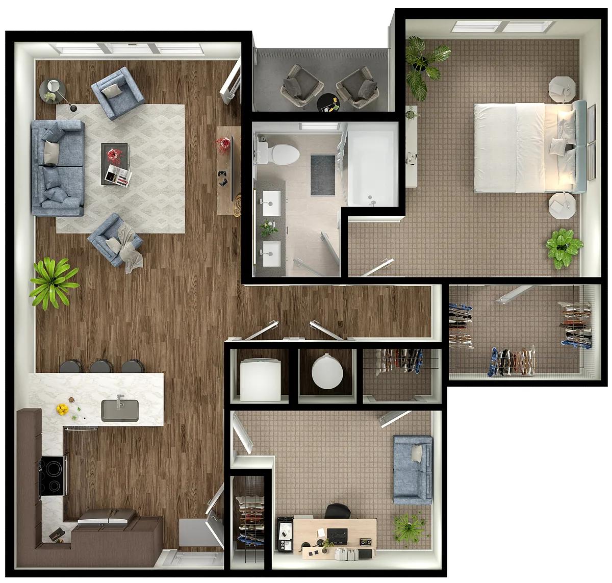 Floor plan A7D