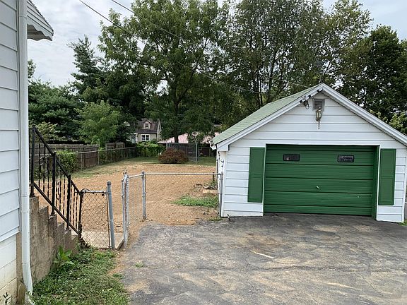 Backyard and Garage