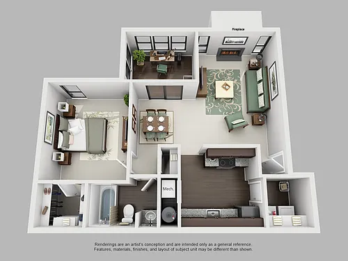 Floor plan The Bradford