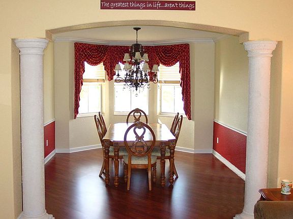 Bay windows overlooking preserve