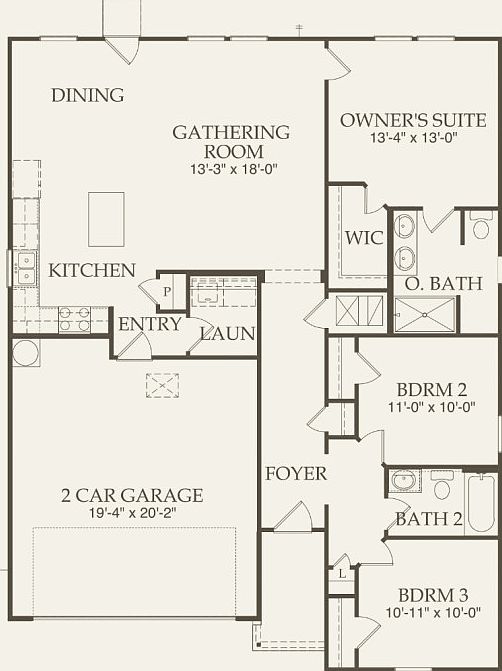 First Floor 3 br 2 ba
