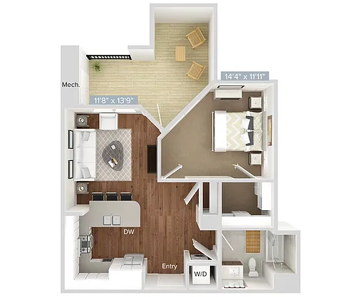 Floor plan A2-519