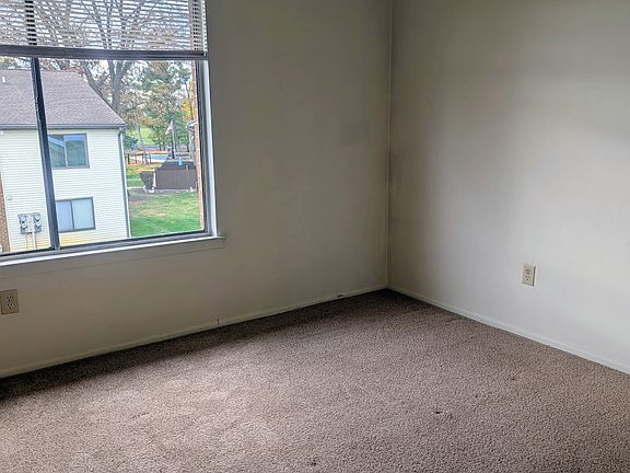 Plentiful natural light fills the bedroom