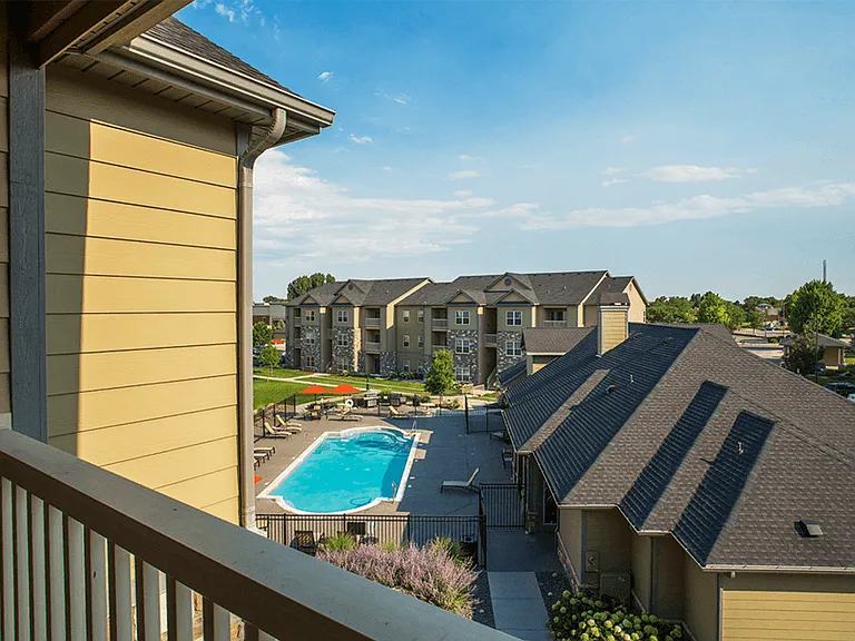 Relax on your balcony with a stunning view