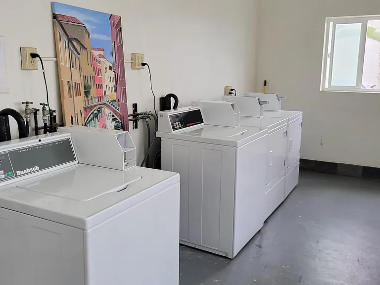 community laundry room