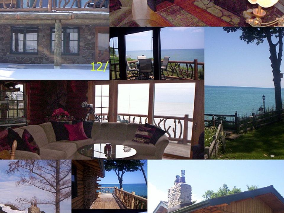 Collage of Log Cabin