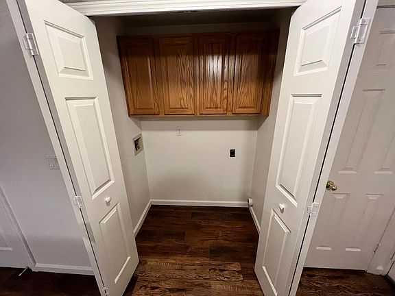 Washer and dryer space