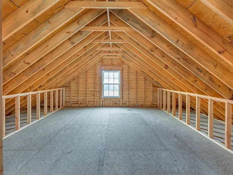 Garage attic