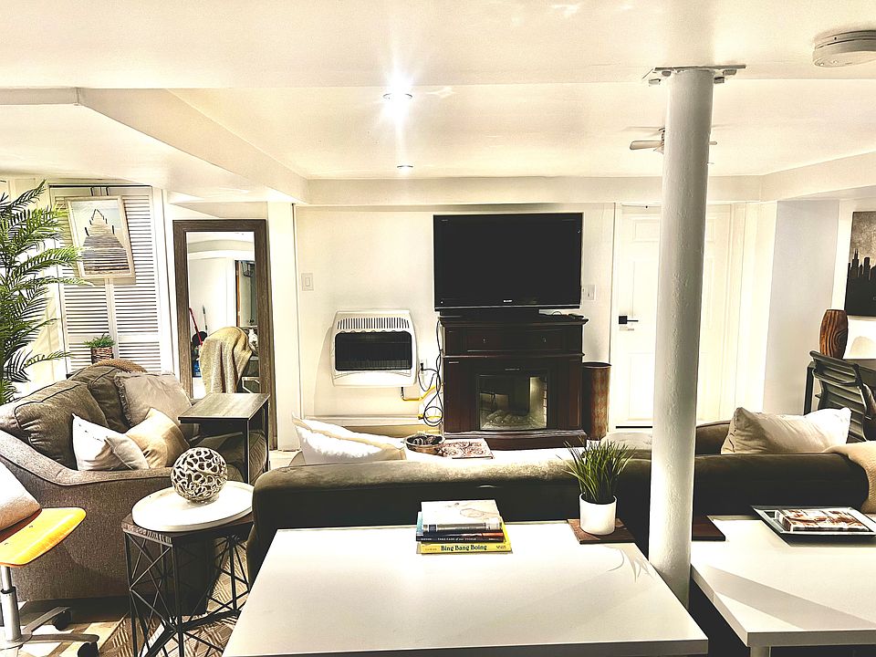 Unit B Living Room from kitchen