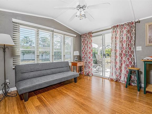 Bamboo flooring.