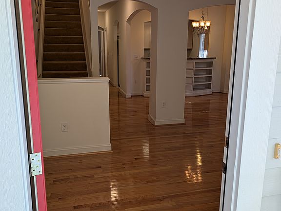 Looking in from the front door