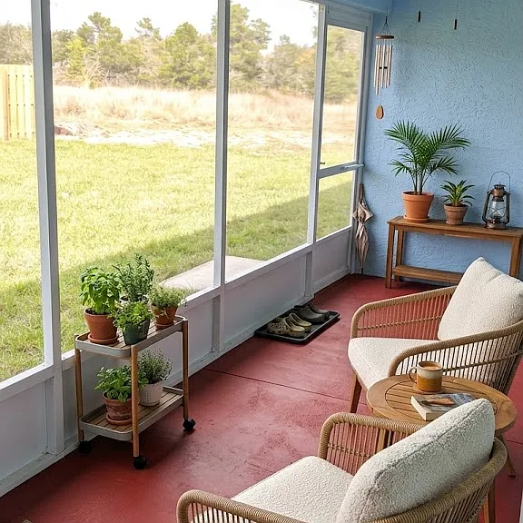 Back porch off MB