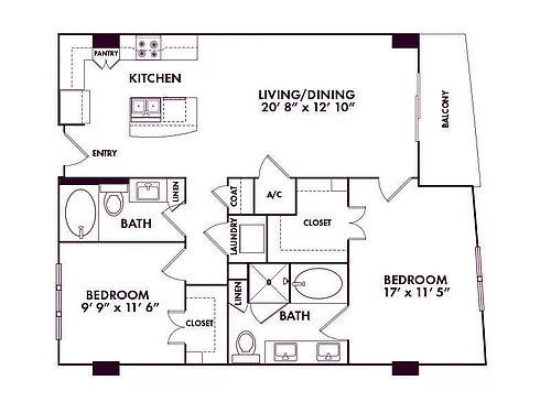 Floor plan B1