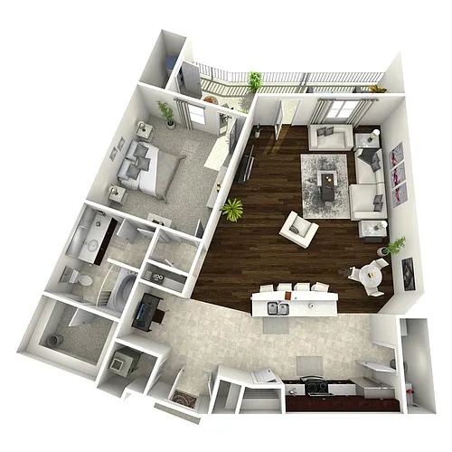 Floor plan The Harriet